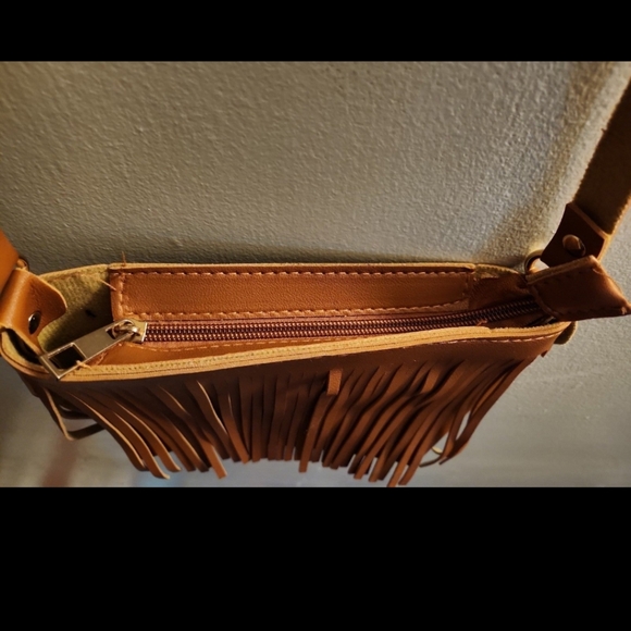 TAN/BROWN Crossbody strap shoulder bags... - Picture 3 of 5